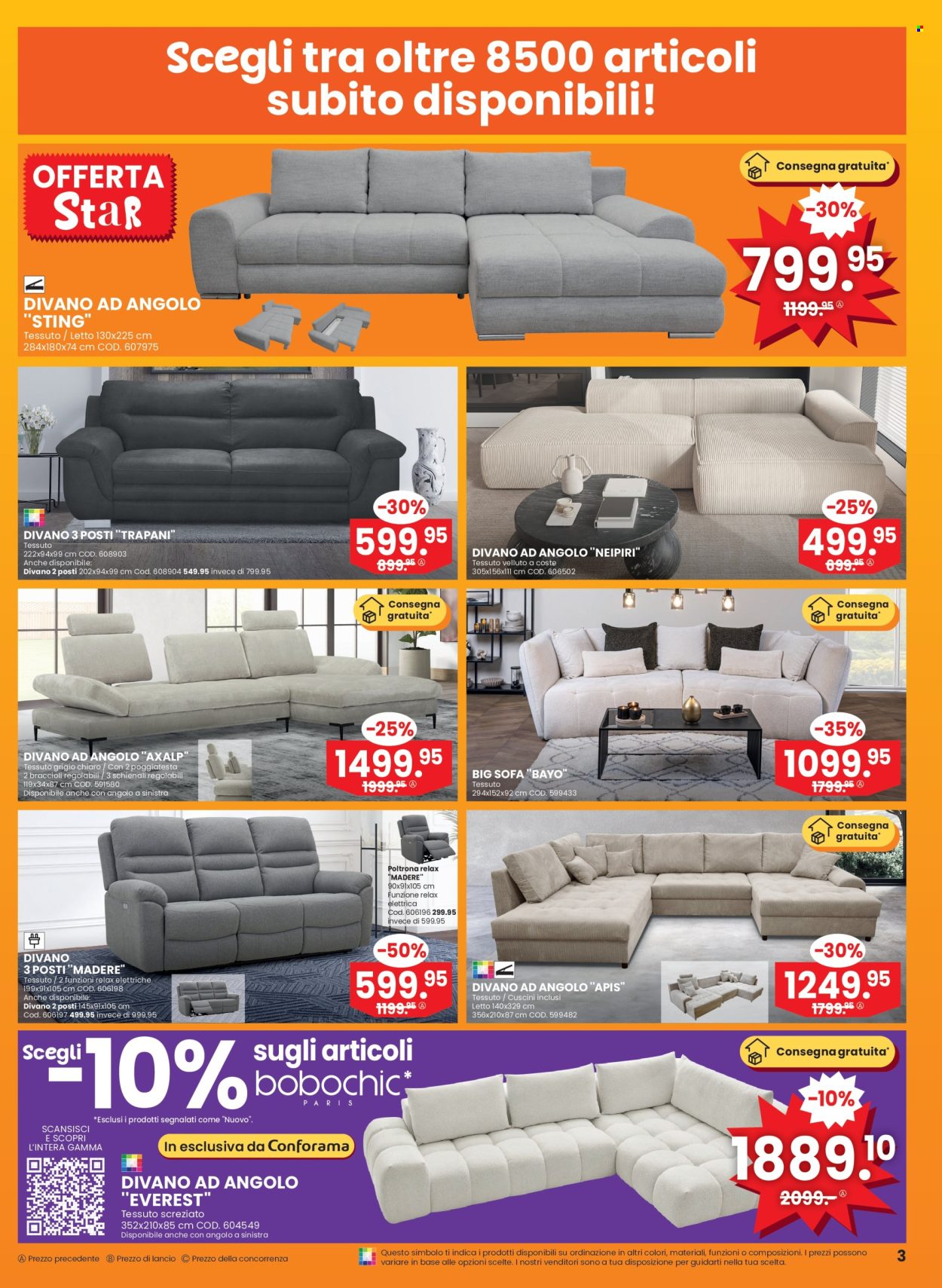 Catalogue Conforama - 14.5.2025 - 27.5.2025. Page 3.
