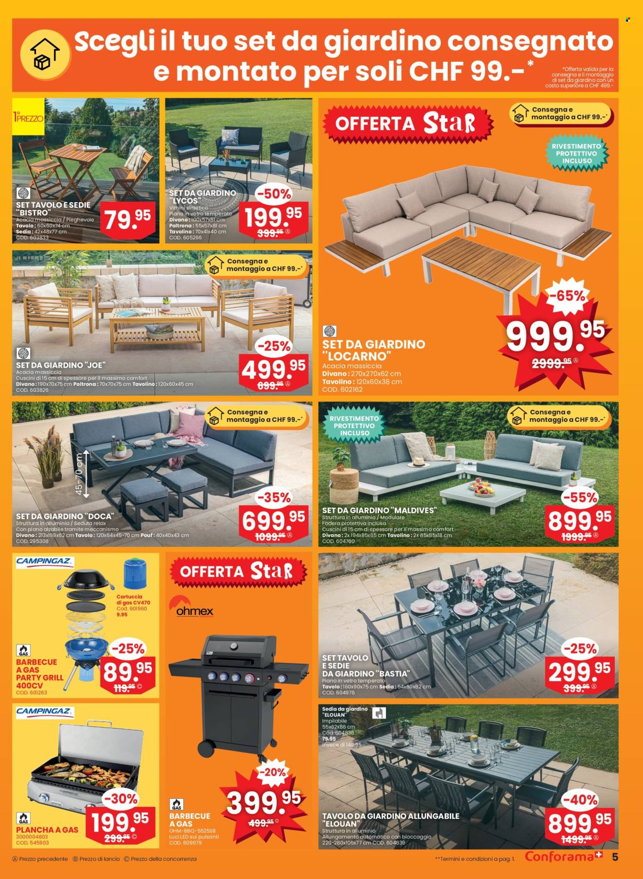 Catalogue Conforama - 14.5.2025 - 27.5.2025. Page 5.