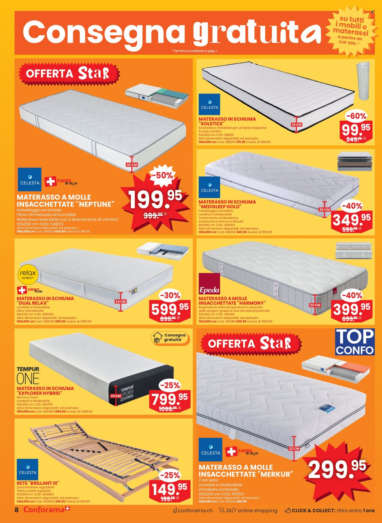 Catalogue Conforama - 14.5.2025 - 27.5.2025. Page 8.