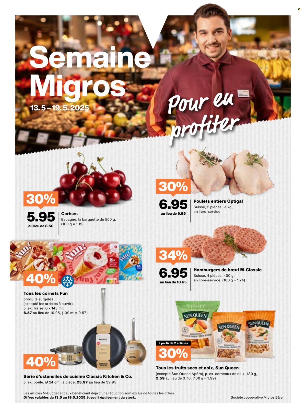 Catalogue Migros - 13.5.2025 - 19.5.2025. Page 1.