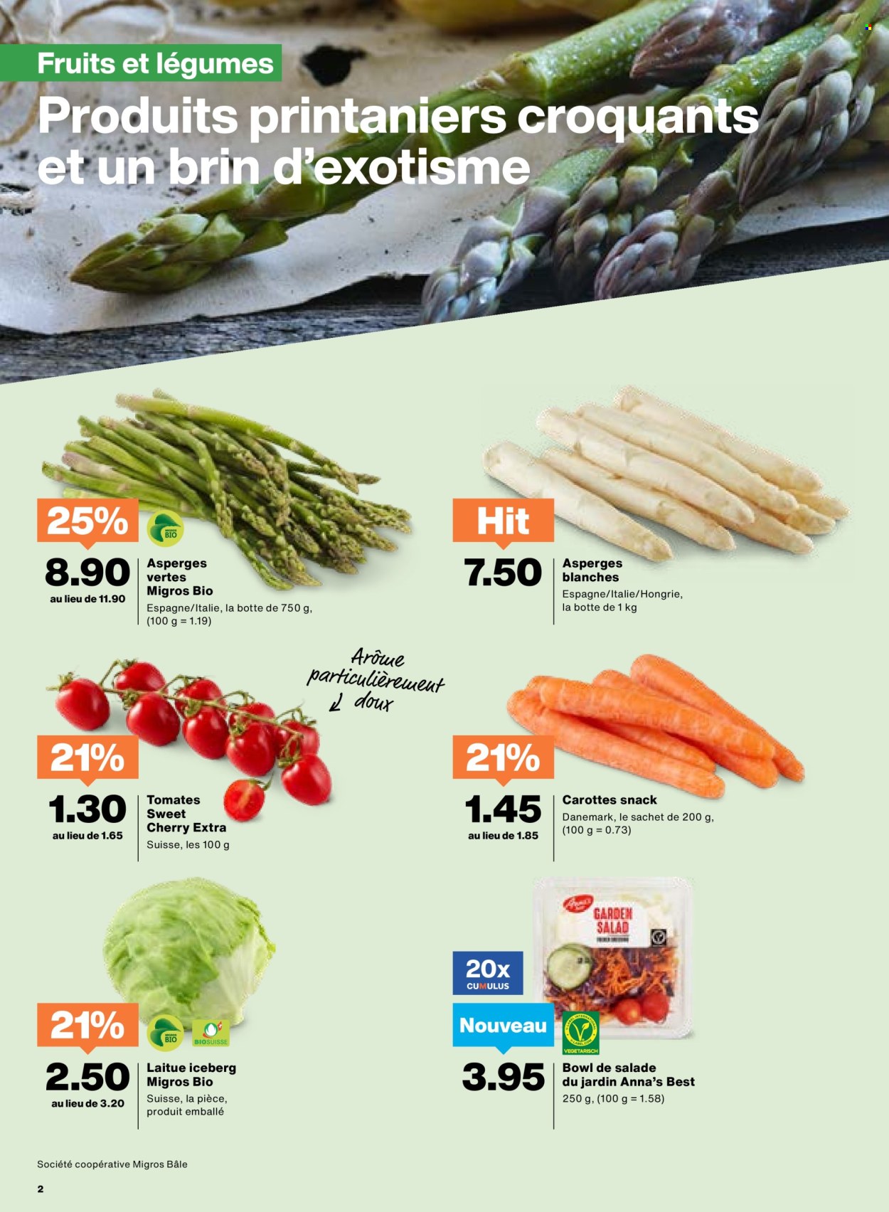Catalogue Migros - 13.5.2025 - 19.5.2025. Page 2.