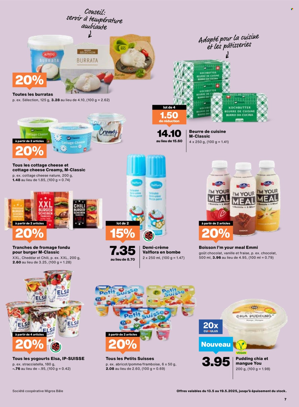 Catalogue Migros - 13.5.2025 - 19.5.2025. Page 7.