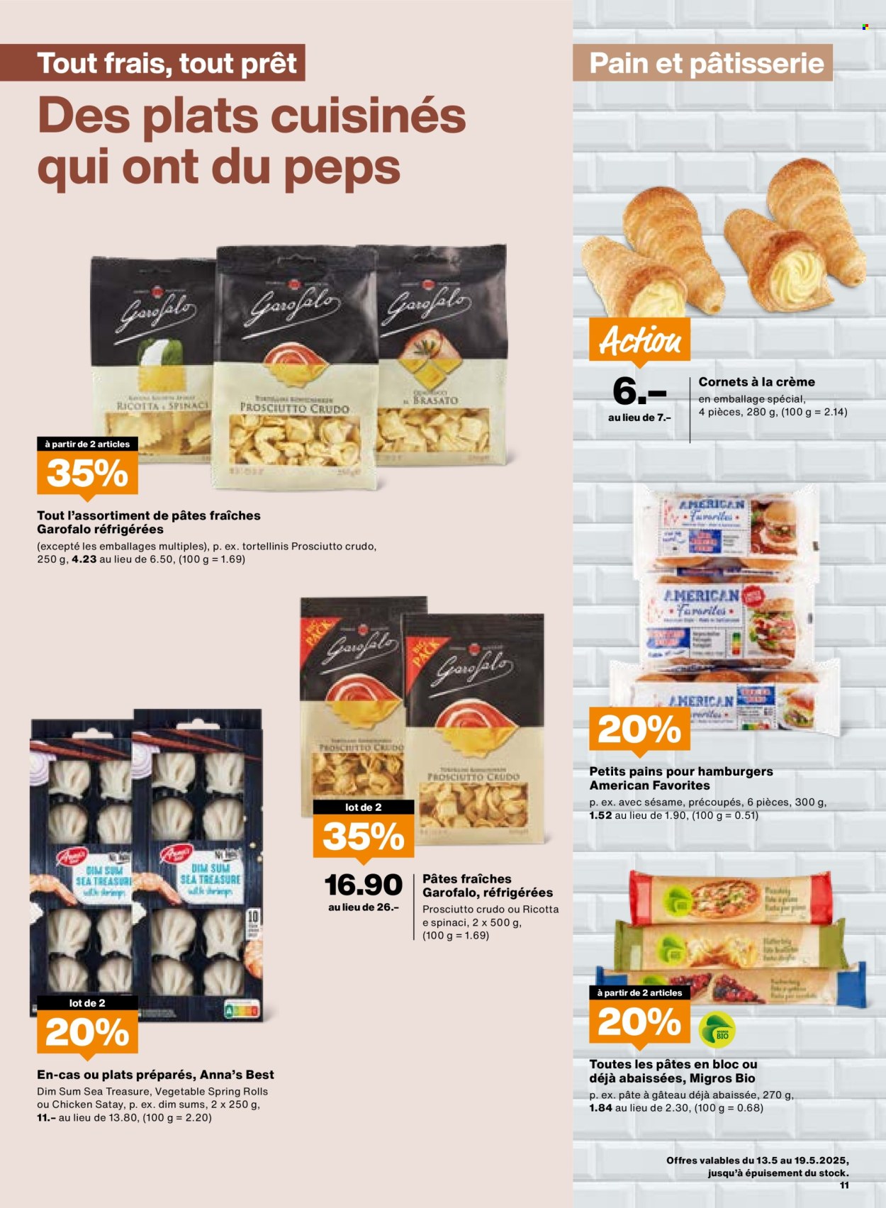 Catalogue Migros - 13.5.2025 - 19.5.2025. Page 11.