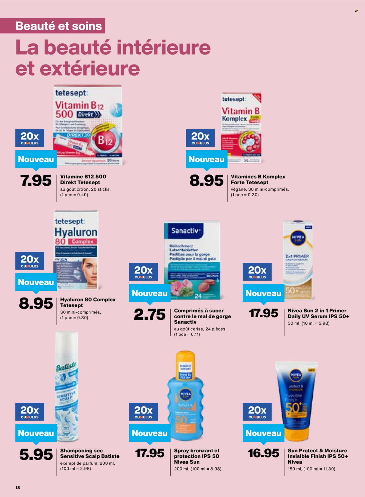 Catalogue Migros - 13.5.2025 - 19.5.2025. Page 18.