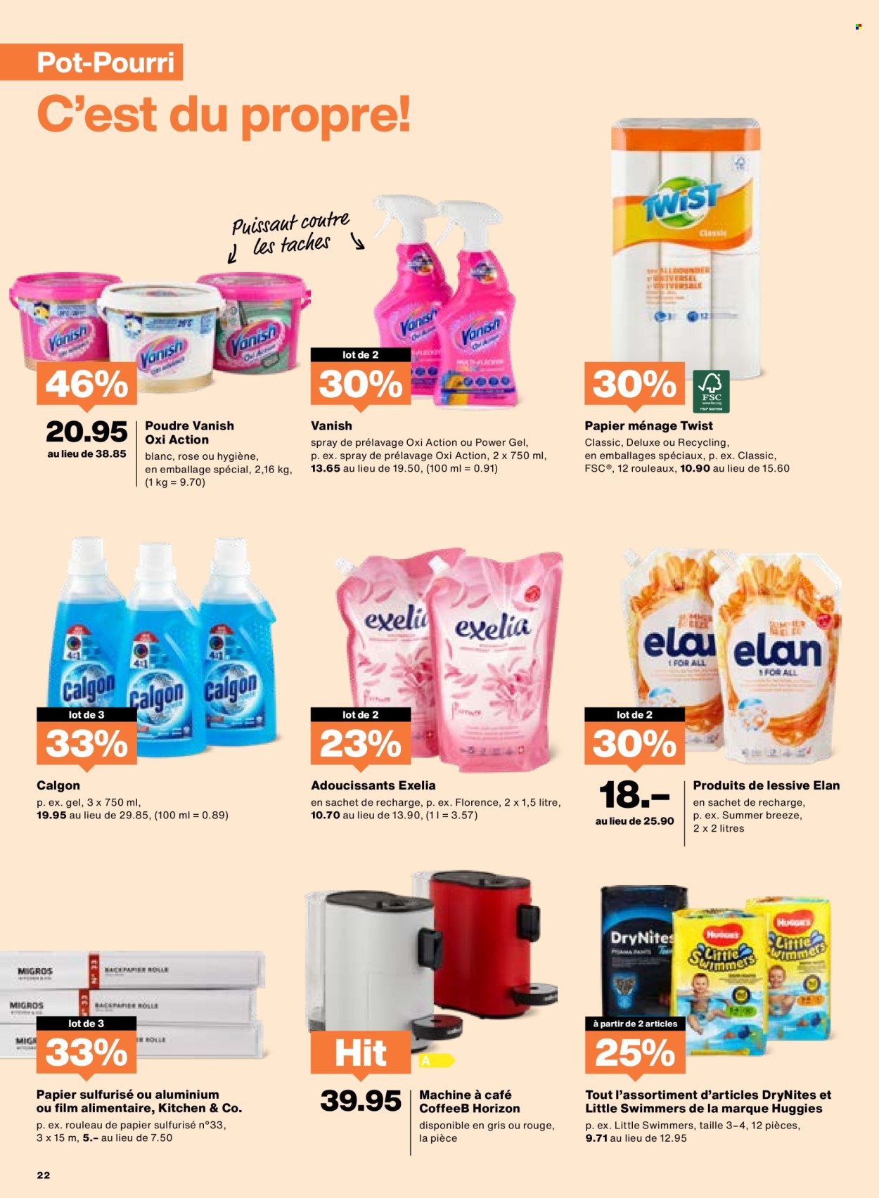 Catalogue Migros - 13.5.2025 - 19.5.2025. Page 22.