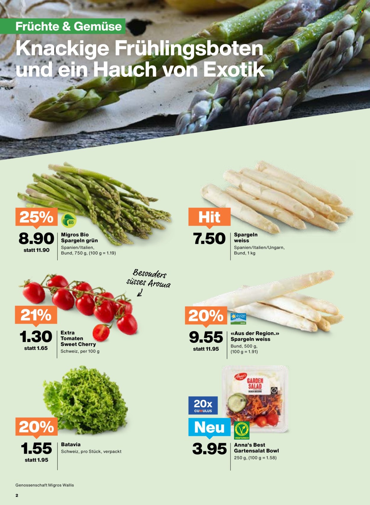 Catalogue Migros - 13.5.2025 - 19.5.2025. Page 2.