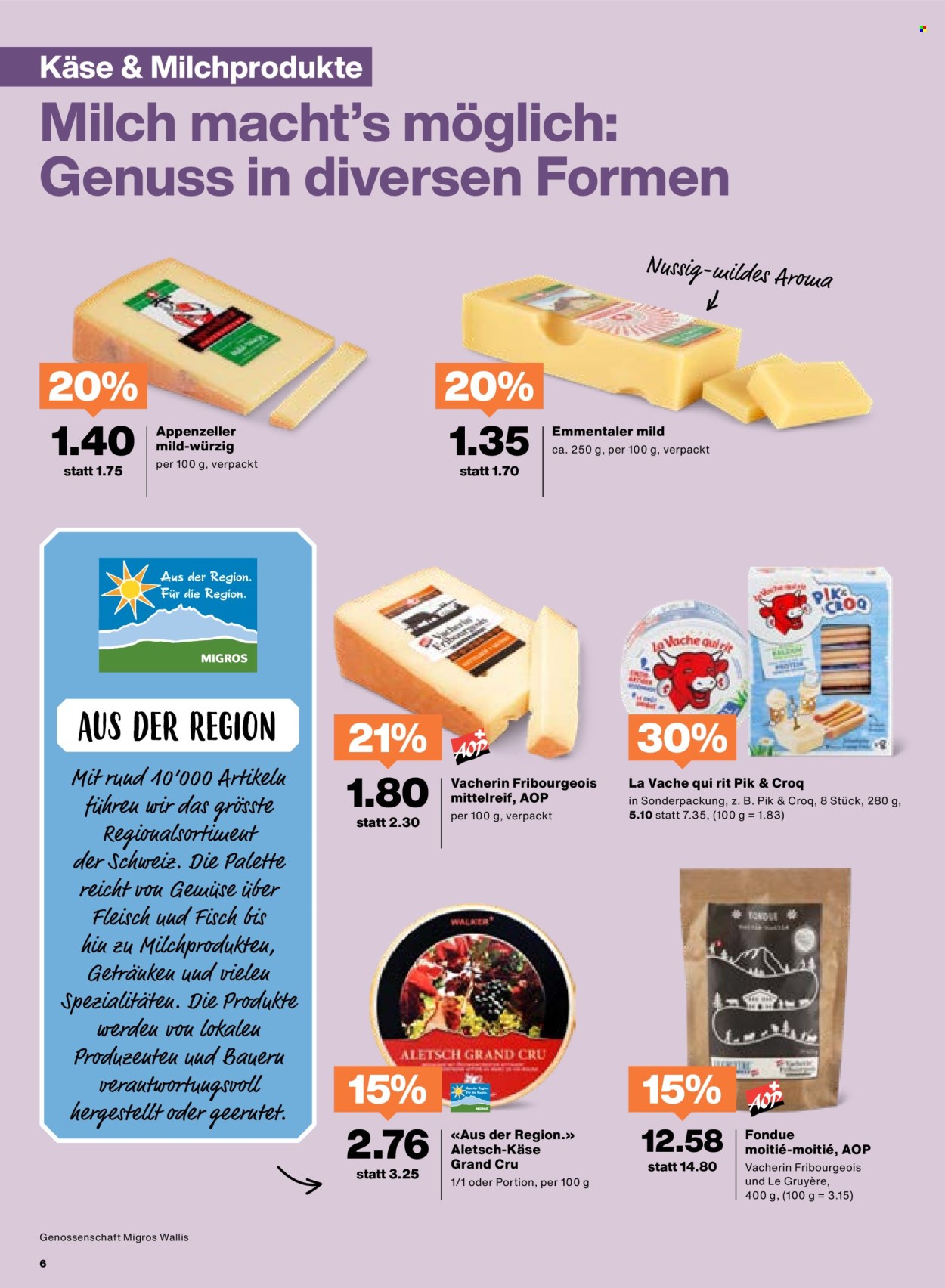 Catalogue Migros - 13.5.2025 - 19.5.2025. Page 6.