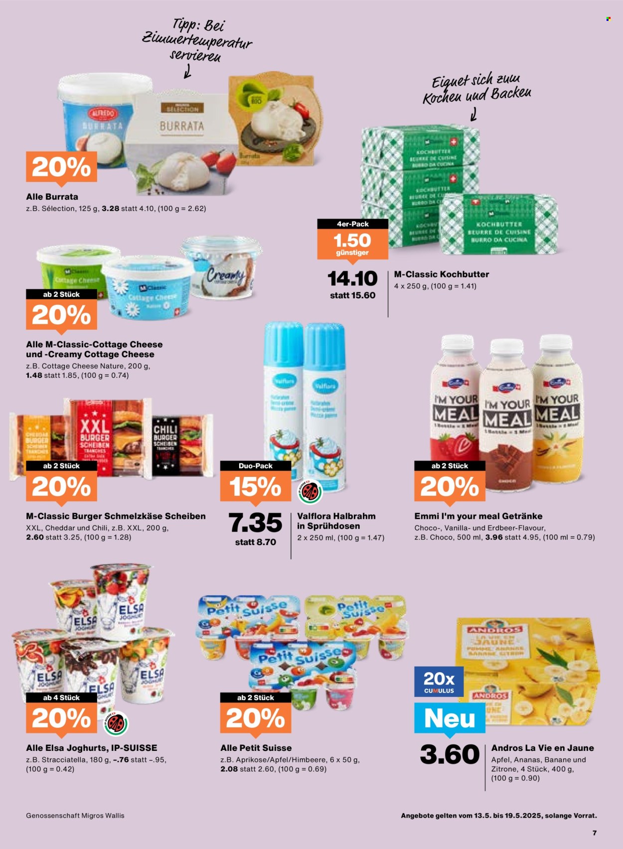 Catalogue Migros - 13.5.2025 - 19.5.2025. Page 7.