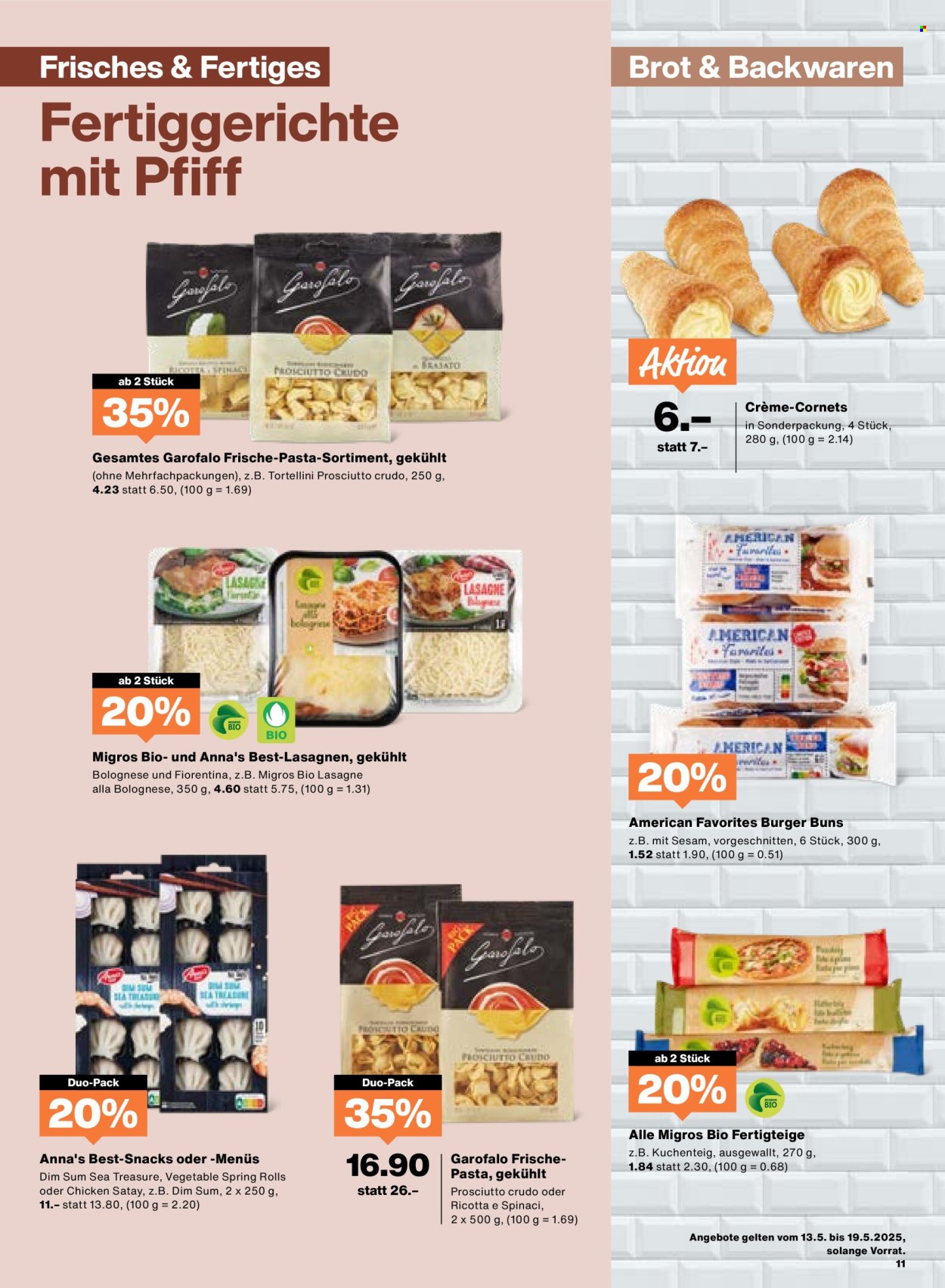 Catalogue Migros - 13.5.2025 - 19.5.2025. Page 11.