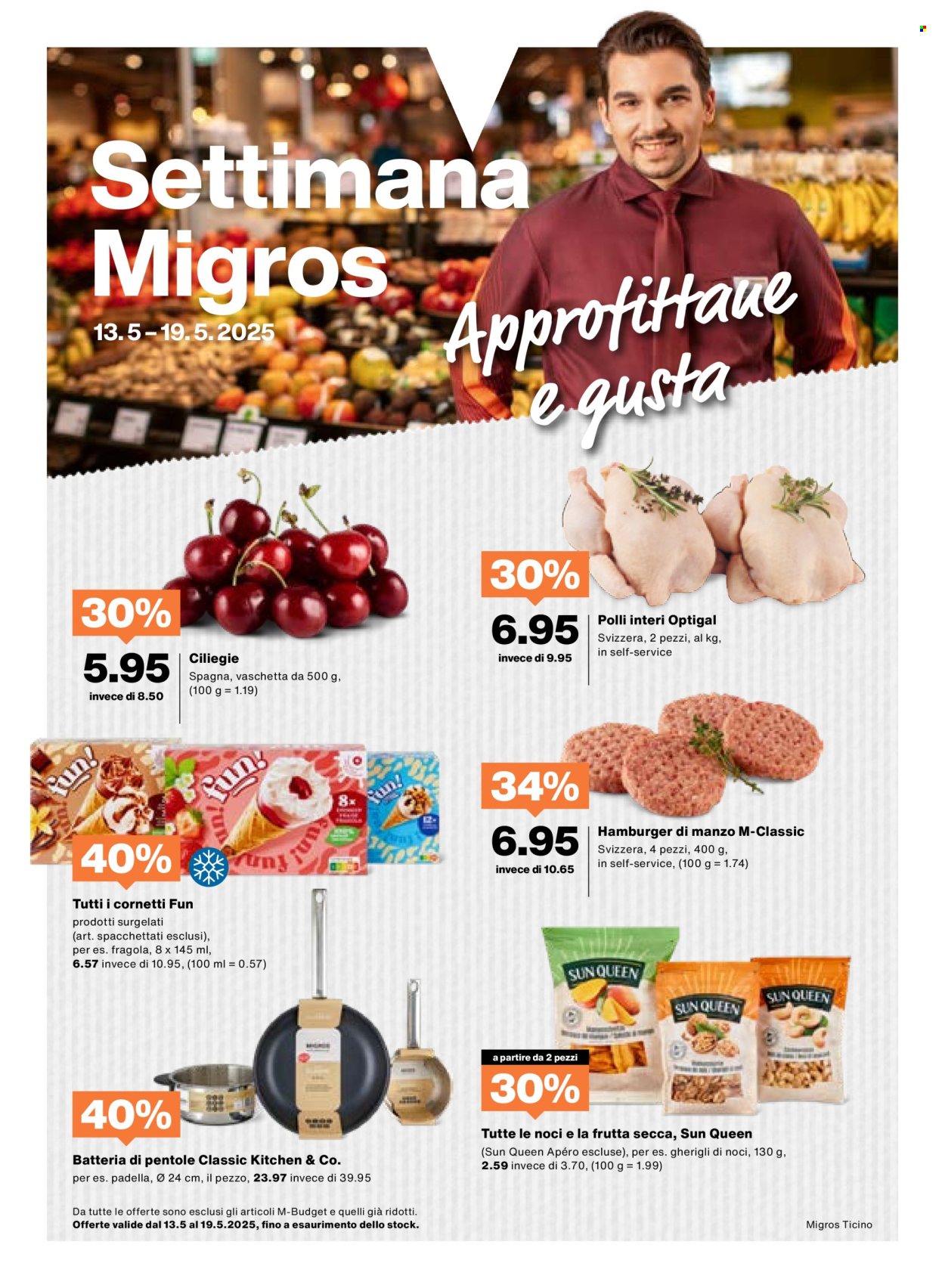 Catalogue Migros - 13.5.2025 - 19.5.2025. Page 1.