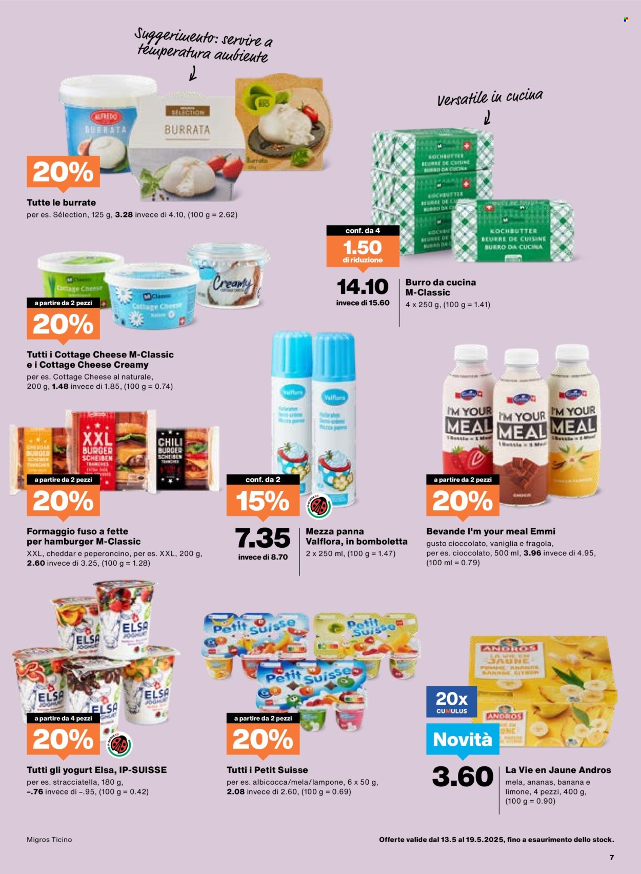 Catalogue Migros - 13.5.2025 - 19.5.2025. Page 7.