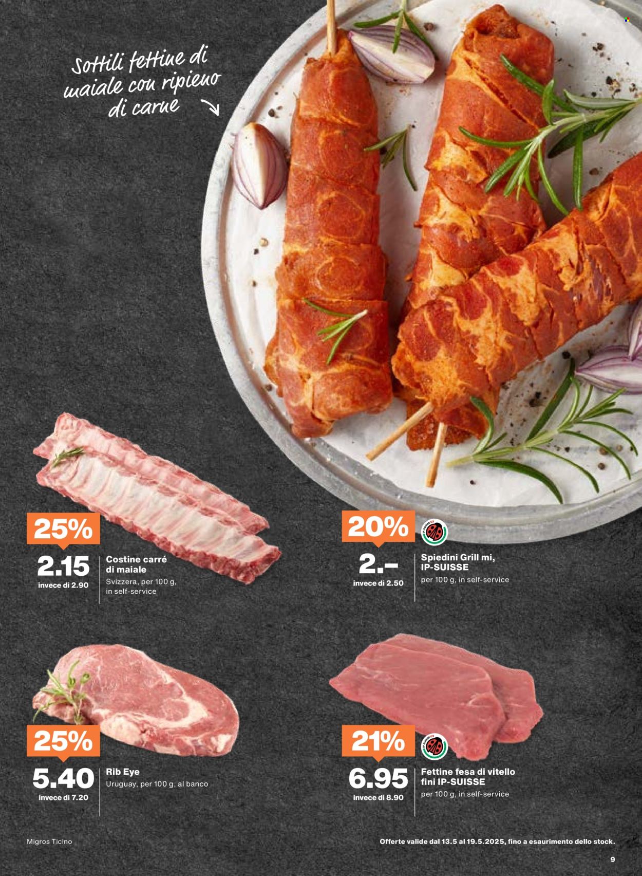 Catalogue Migros - 13.5.2025 - 19.5.2025. Page 9.