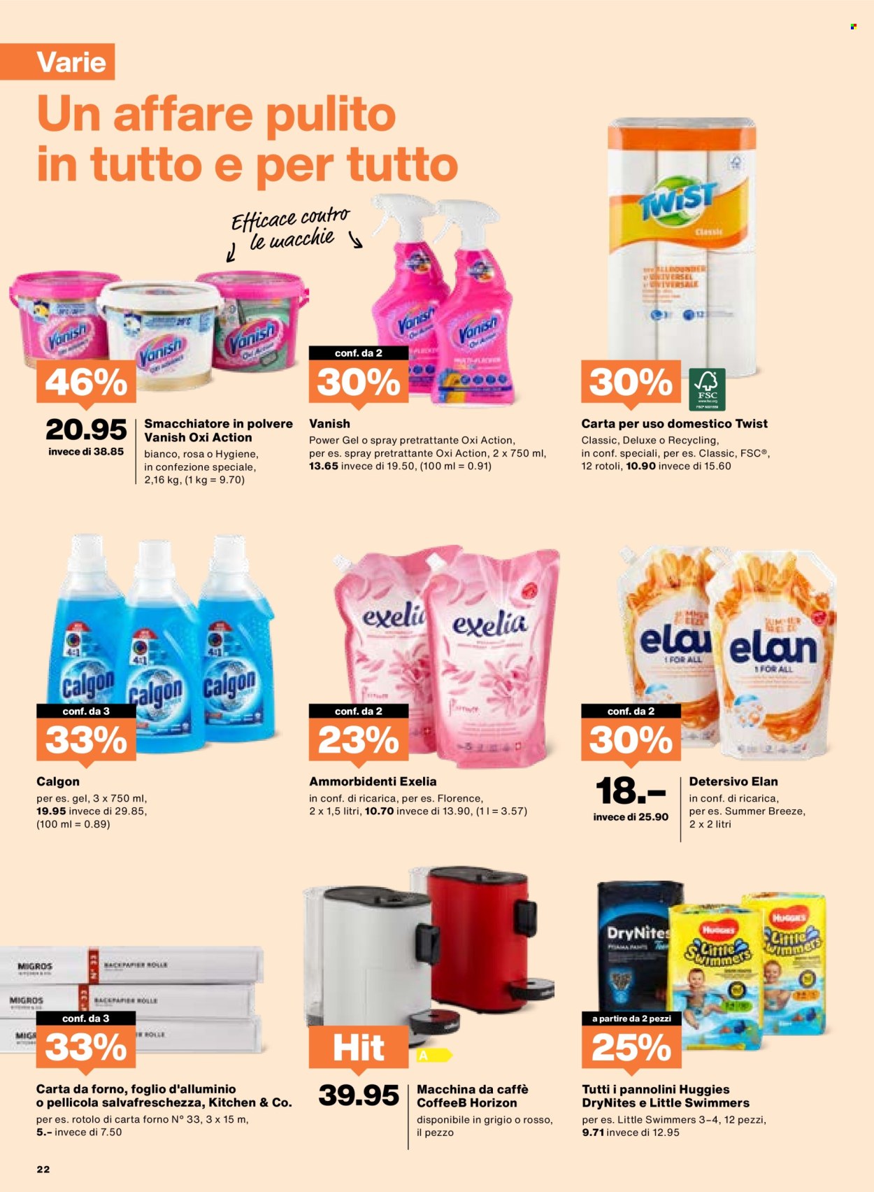 Catalogue Migros - 13.5.2025 - 19.5.2025. Page 22.