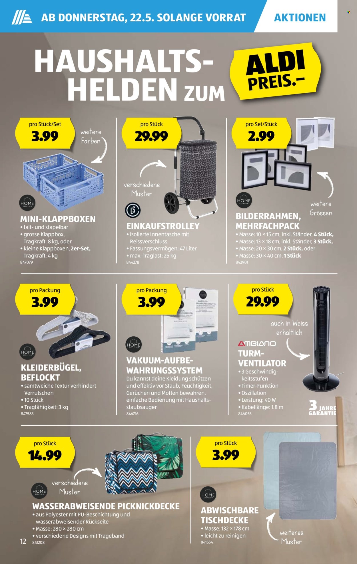 Catalogue Aldi - 22.5.2025 - 27.5.2025. Page 12.