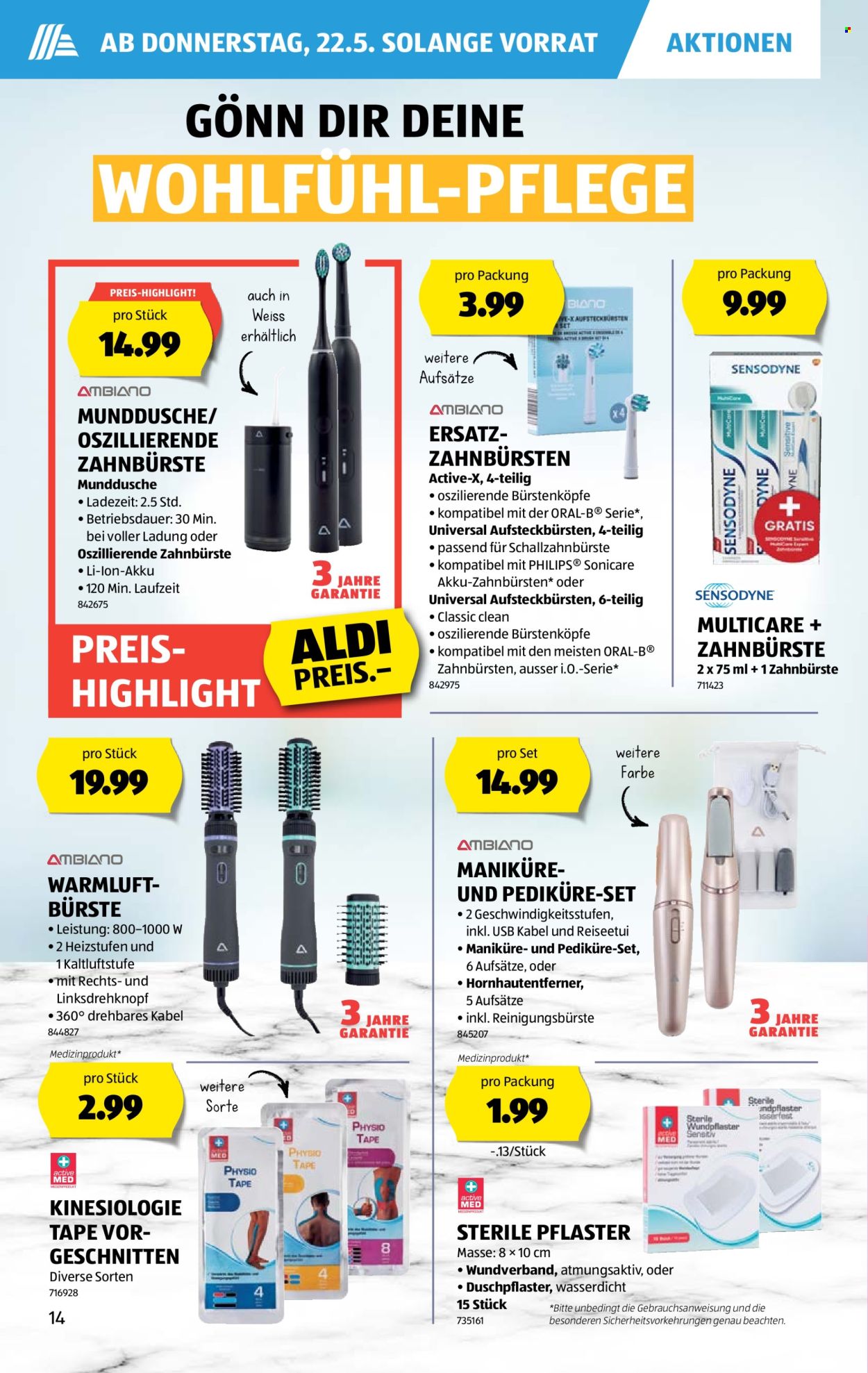 Catalogue Aldi - 22.5.2025 - 27.5.2025. Page 14.