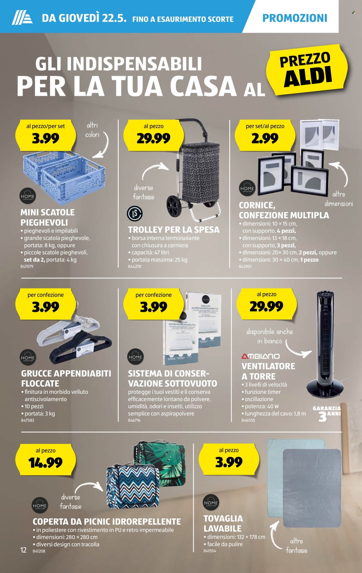 Catalogue Aldi - 22.5.2025 - 27.5.2025. Page 12.
