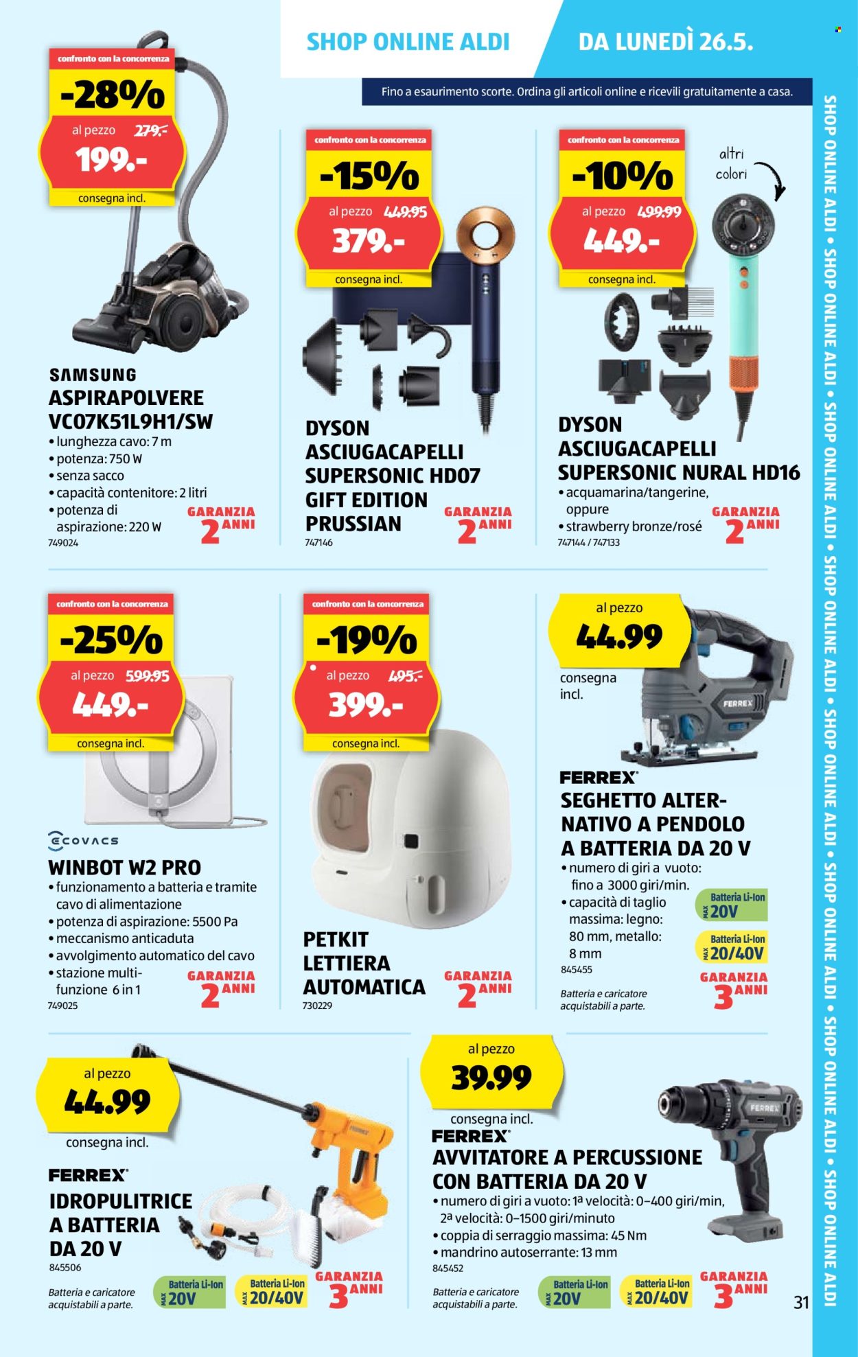 Catalogue Aldi - 22.5.2025 - 27.5.2025. Page 31.