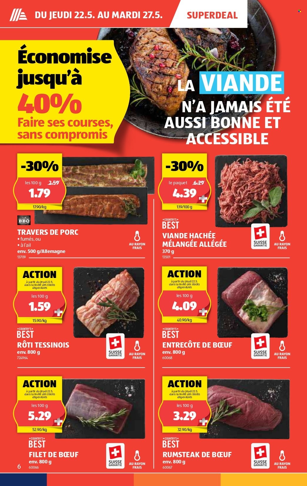 Catalogue Aldi - 22.5.2025 - 27.5.2025. Page 6.