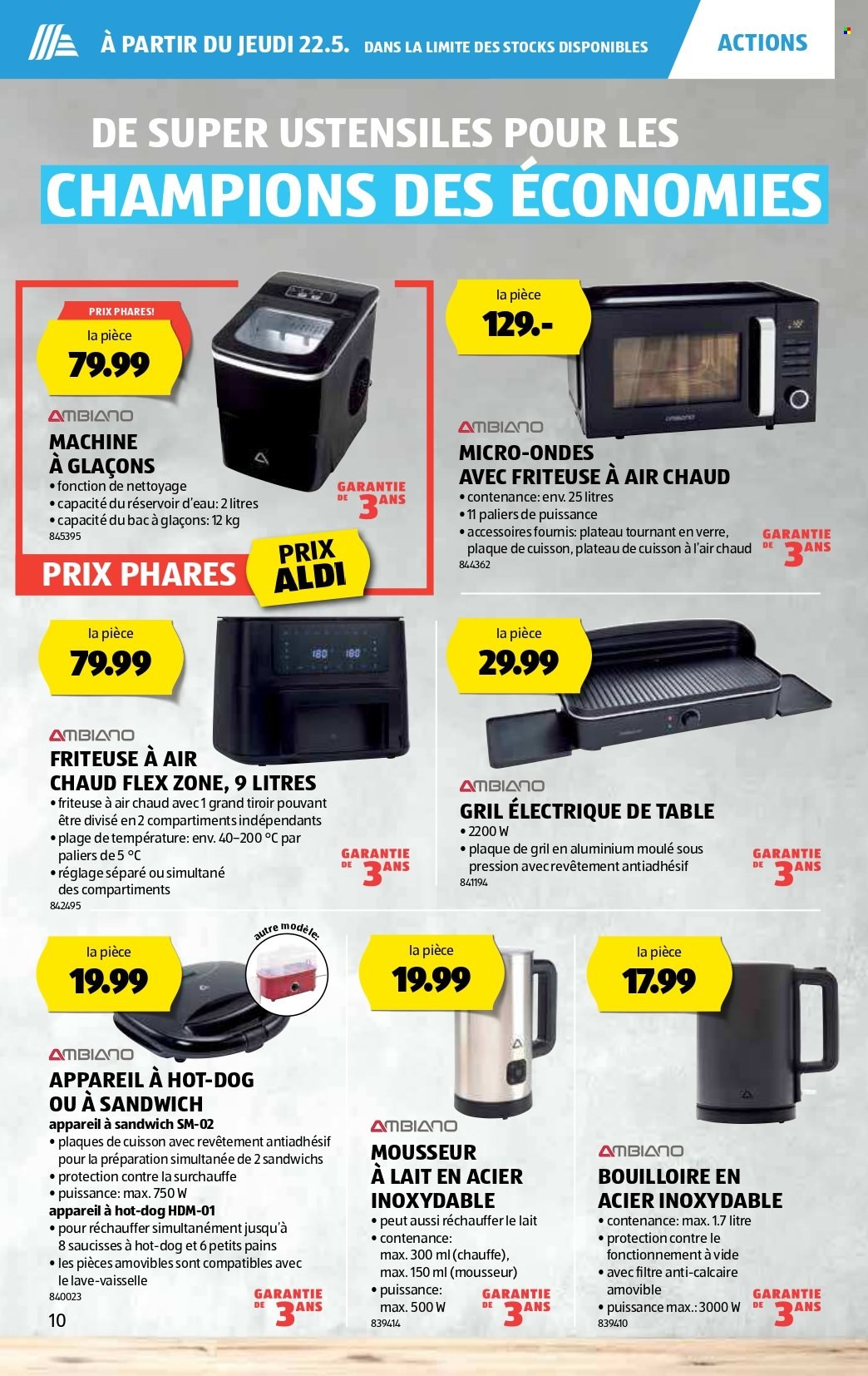 Catalogue Aldi - 22.5.2025 - 27.5.2025. Page 10.