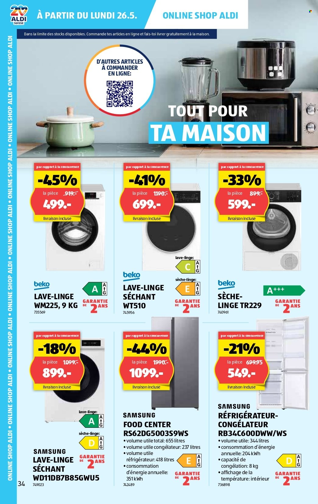 Catalogue Aldi - 22.5.2025 - 27.5.2025. Page 34.