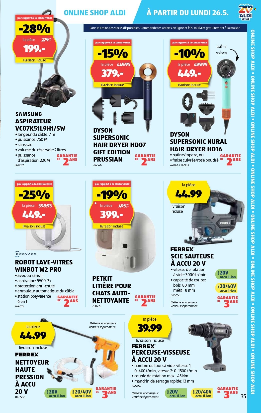 Catalogue Aldi - 22.5.2025 - 27.5.2025. Page 35.
