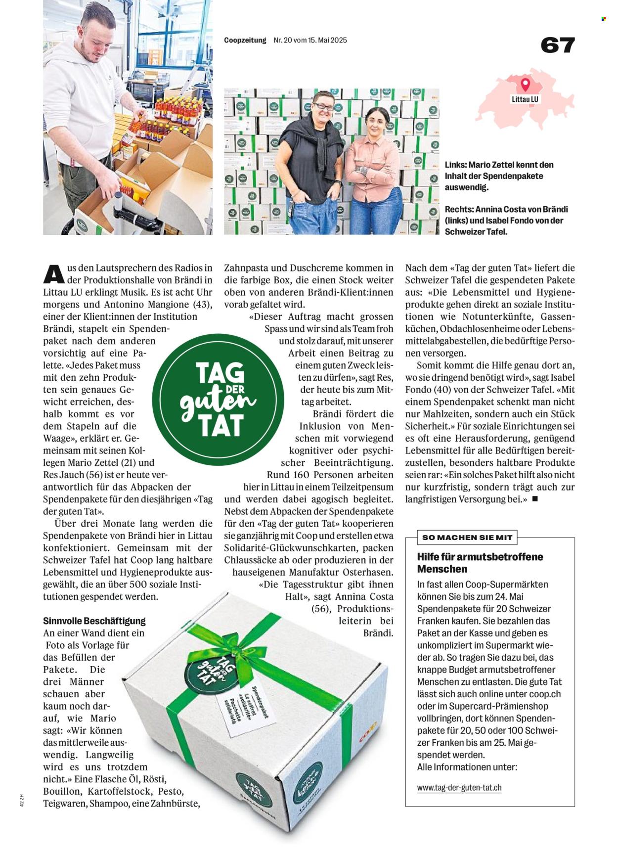 Catalogue Coop - 15.5.2025 - 21.5.2025. Page 67.