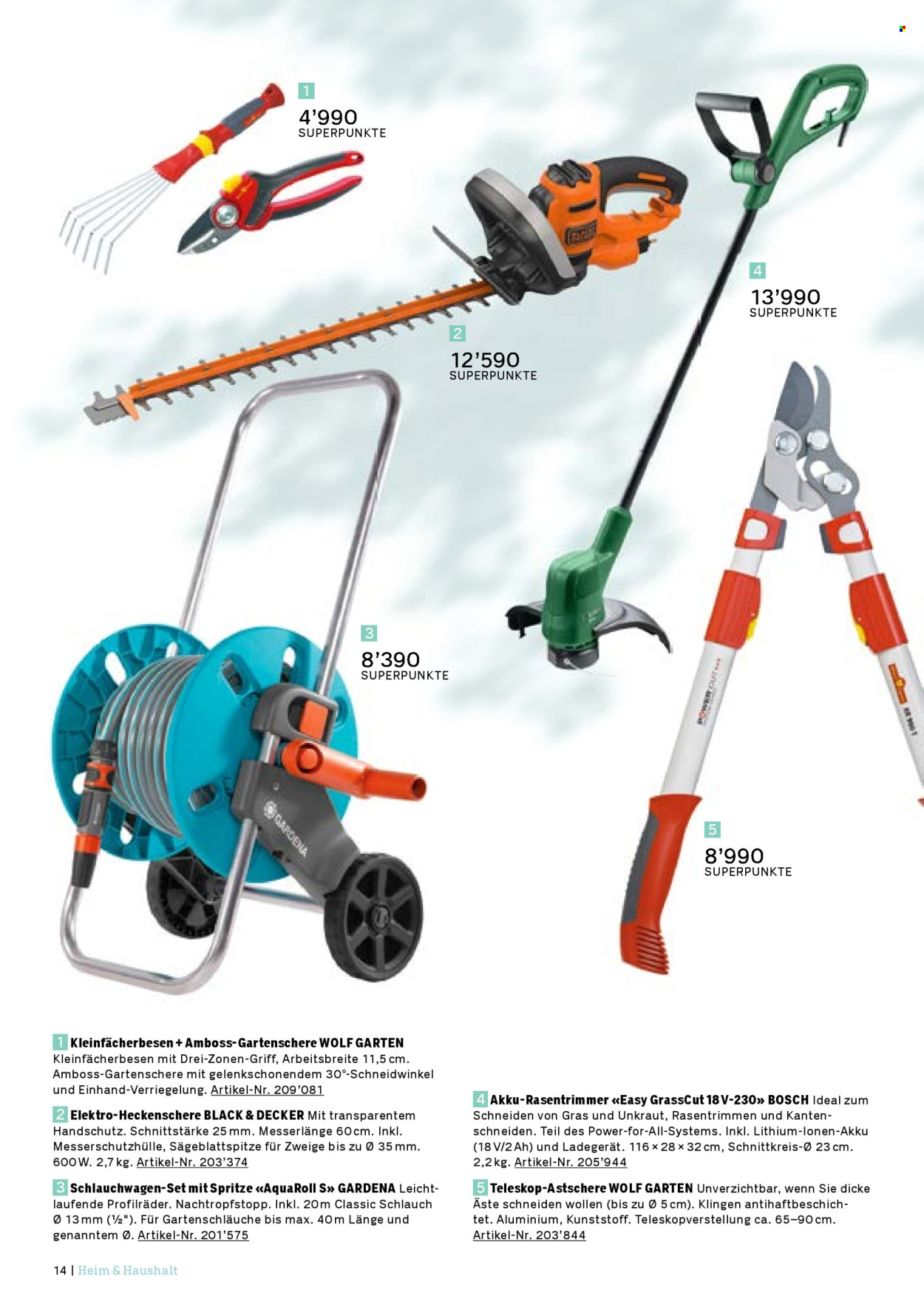 Catalogue Coop. Page 14. Page 14