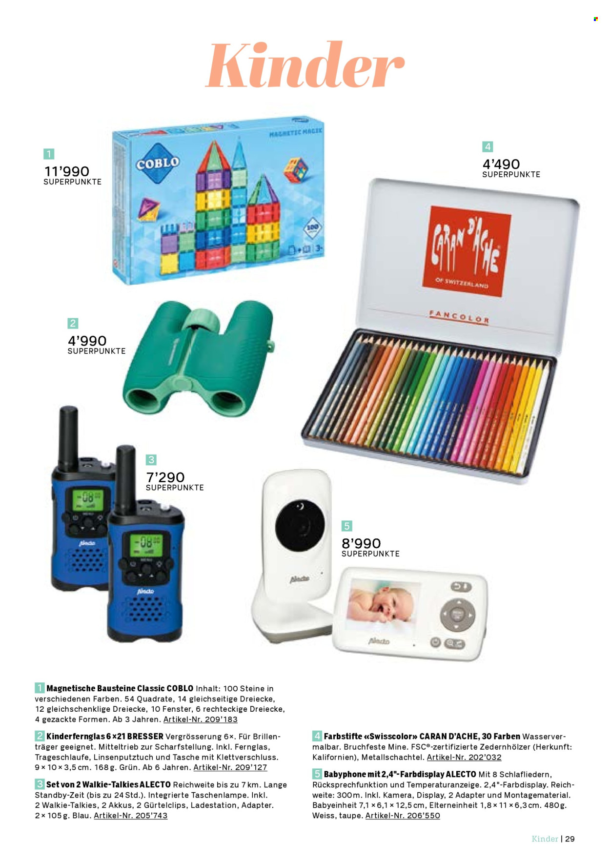 Catalogue Coop. Page 29. Page 29