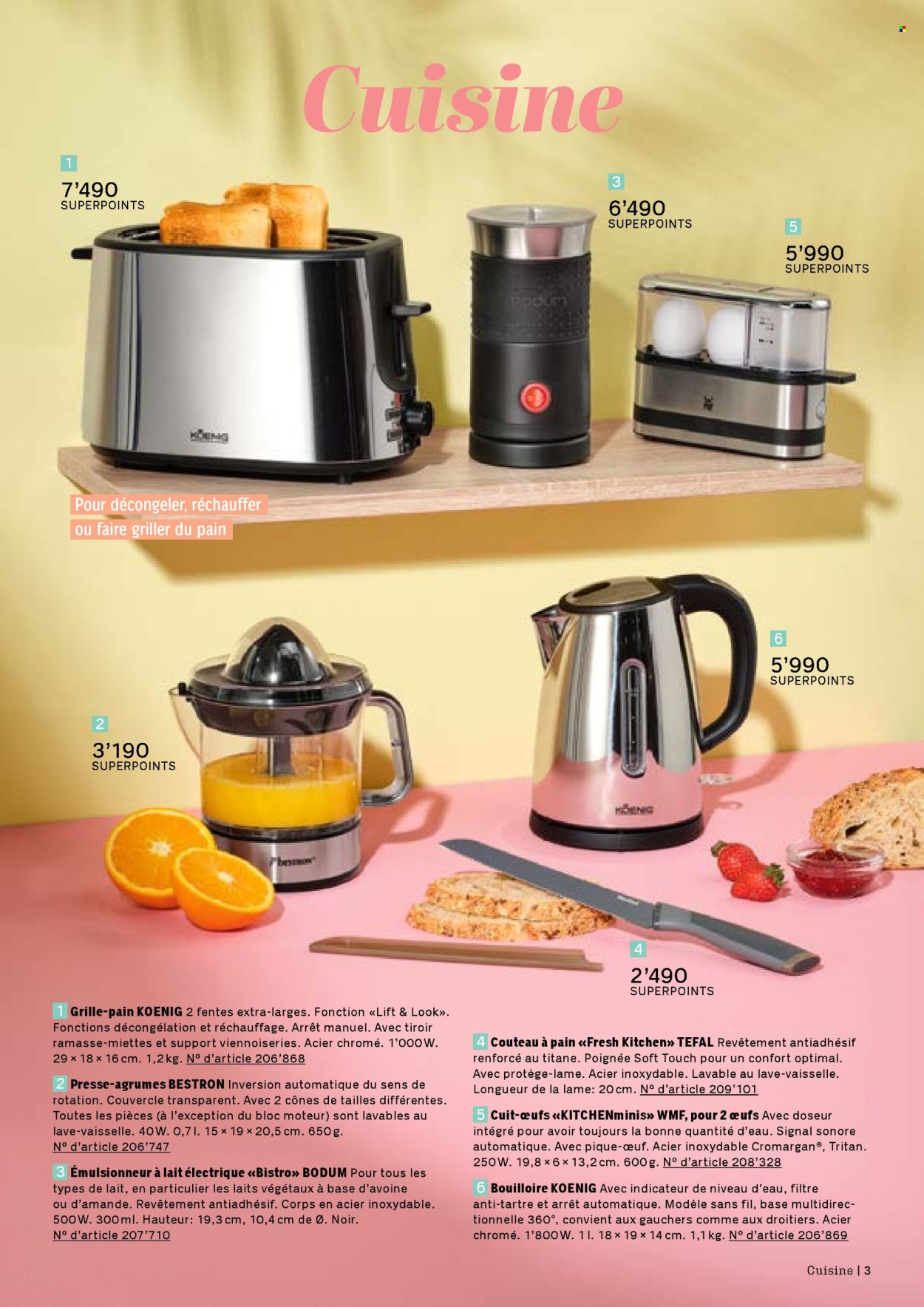 Catalogue Coop. Page 3. Page 3