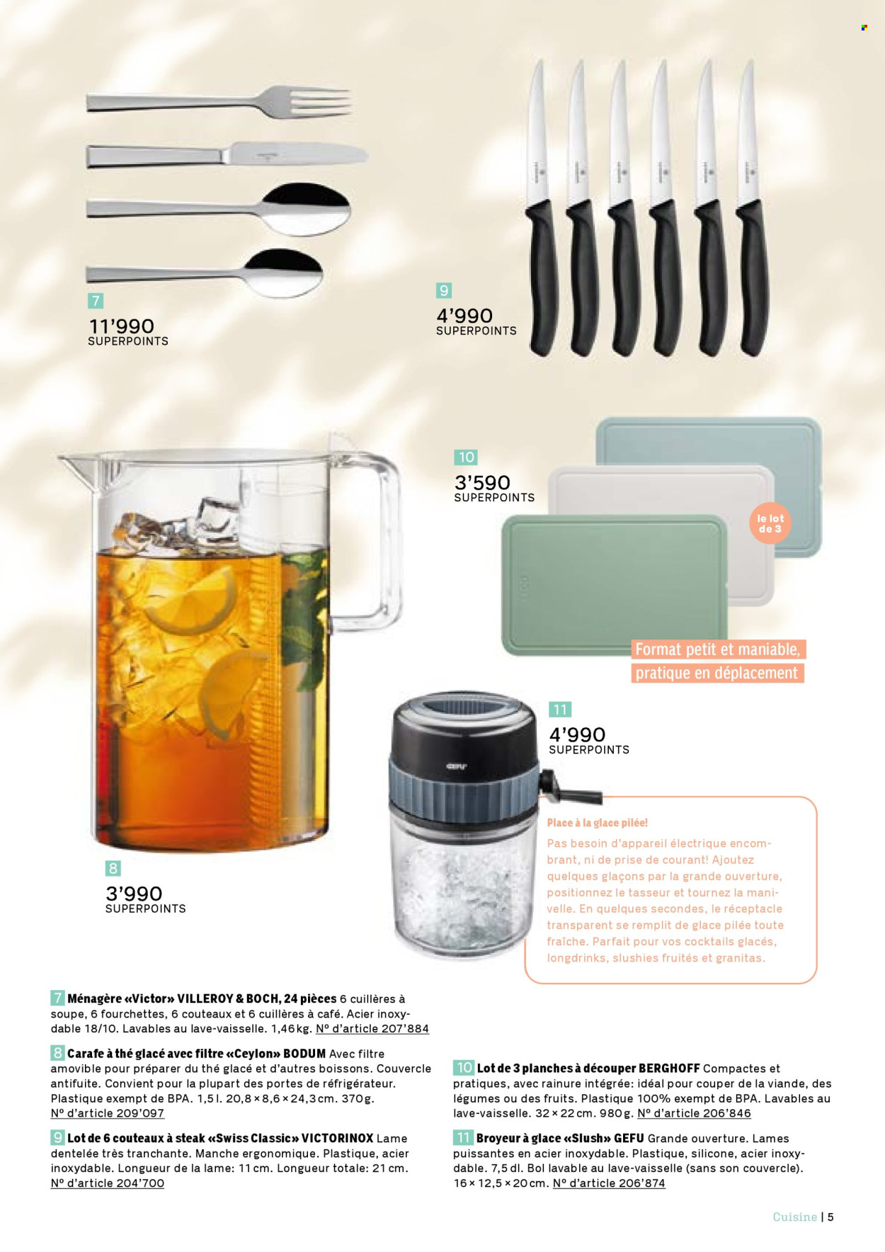 Catalogue Coop. Page 5. Page 5