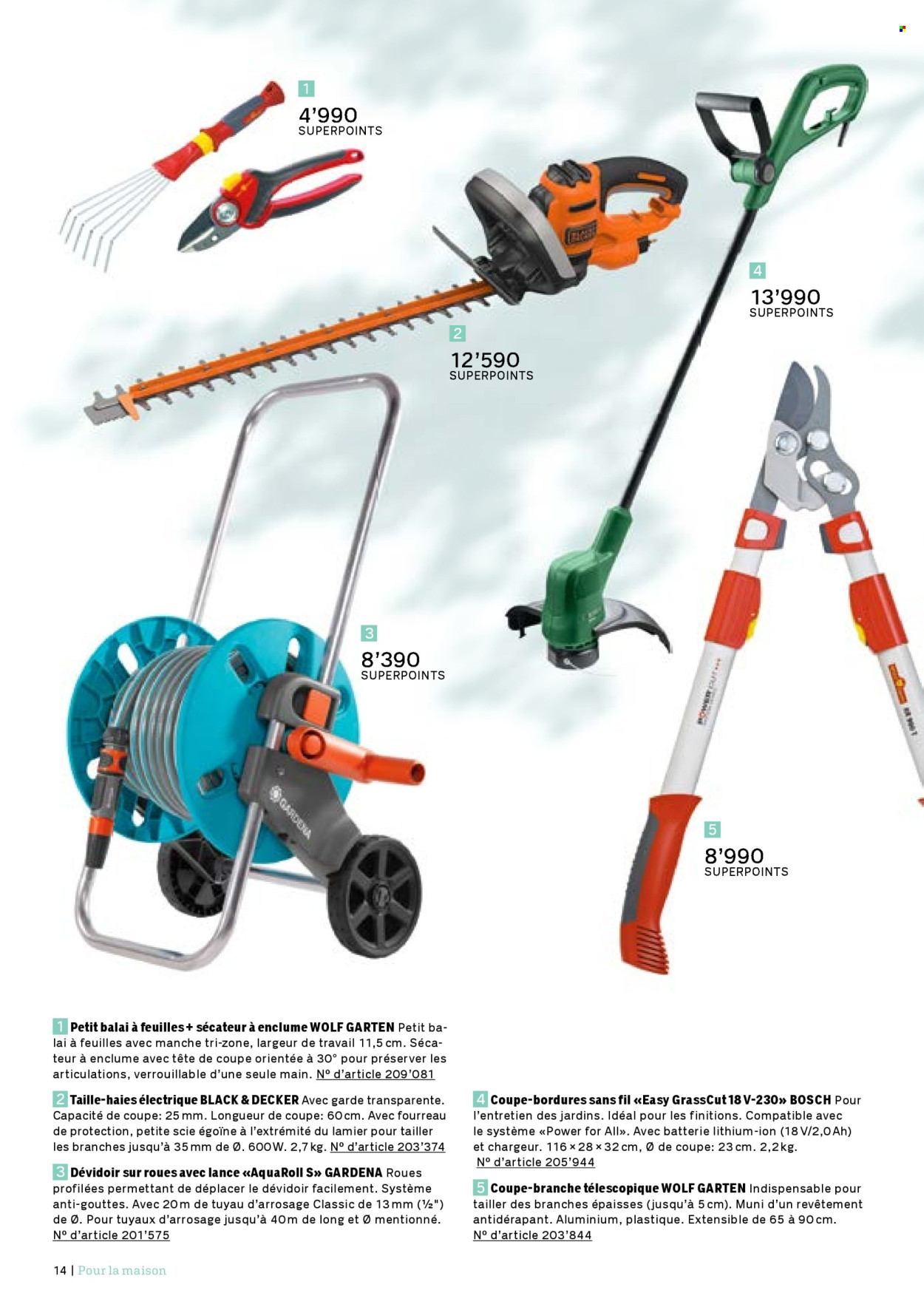 Catalogue Coop. Page 14. Page 14