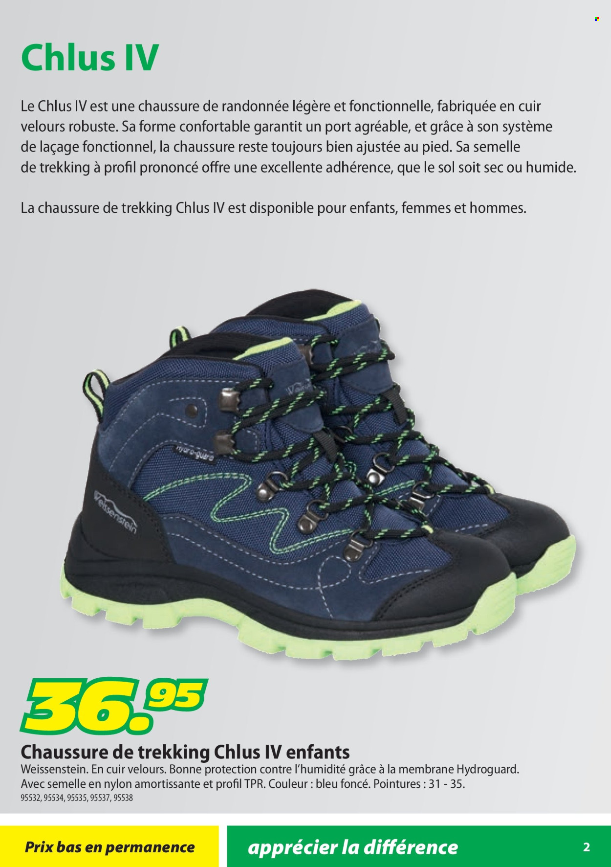 Catalogue Landi. Page 2.