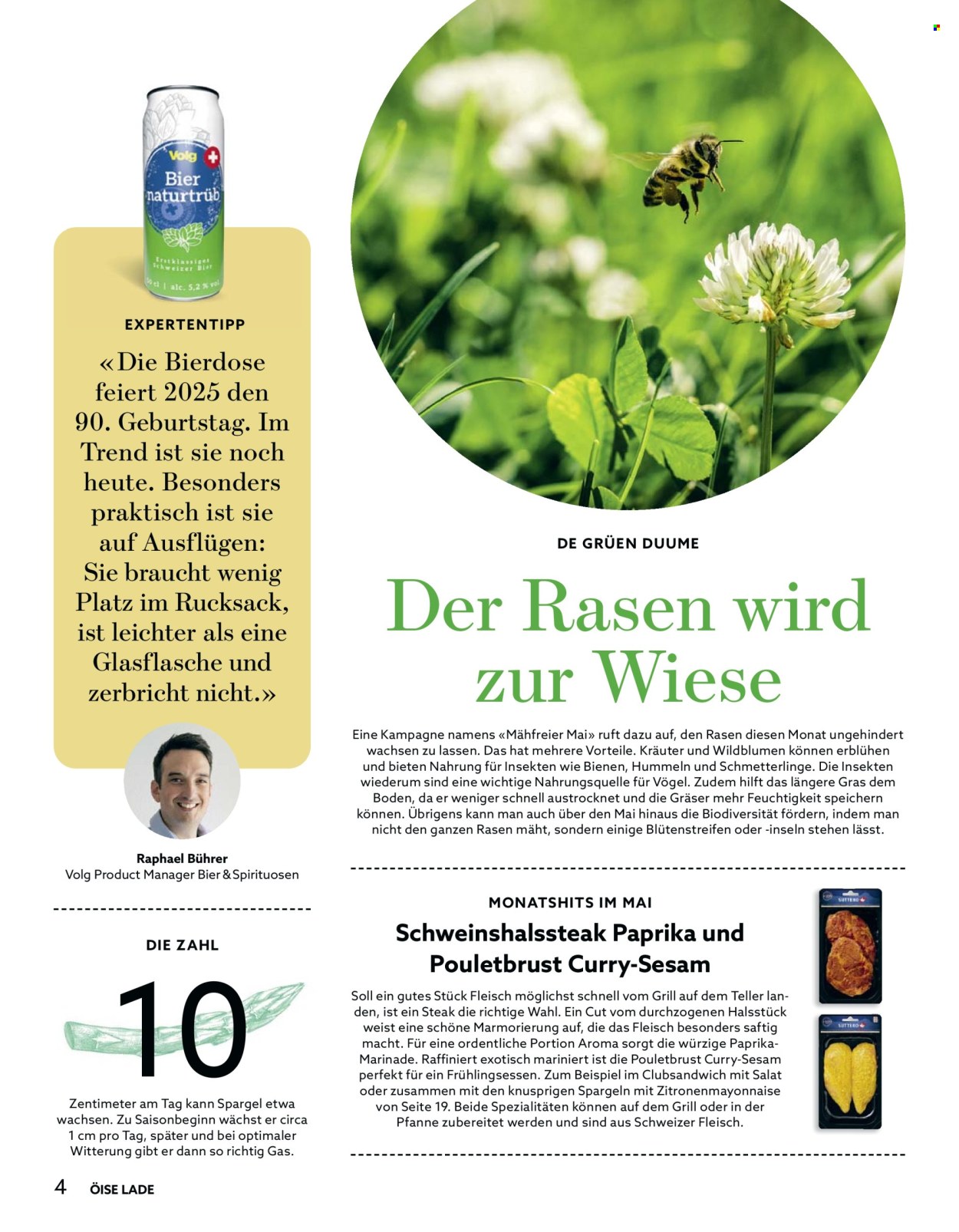 Catalogue Volg - 1.5.2025 - 31.5.2025. Page 4.