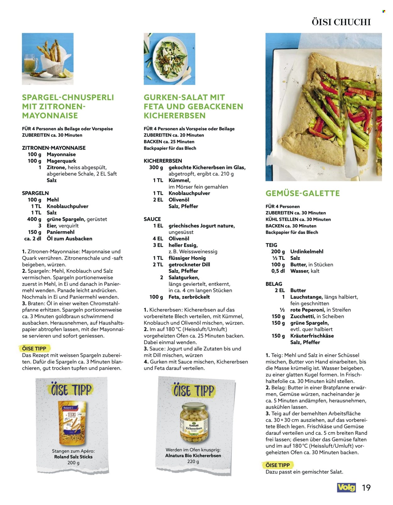 Catalogue Volg - 1.5.2025 - 31.5.2025. Page 19.