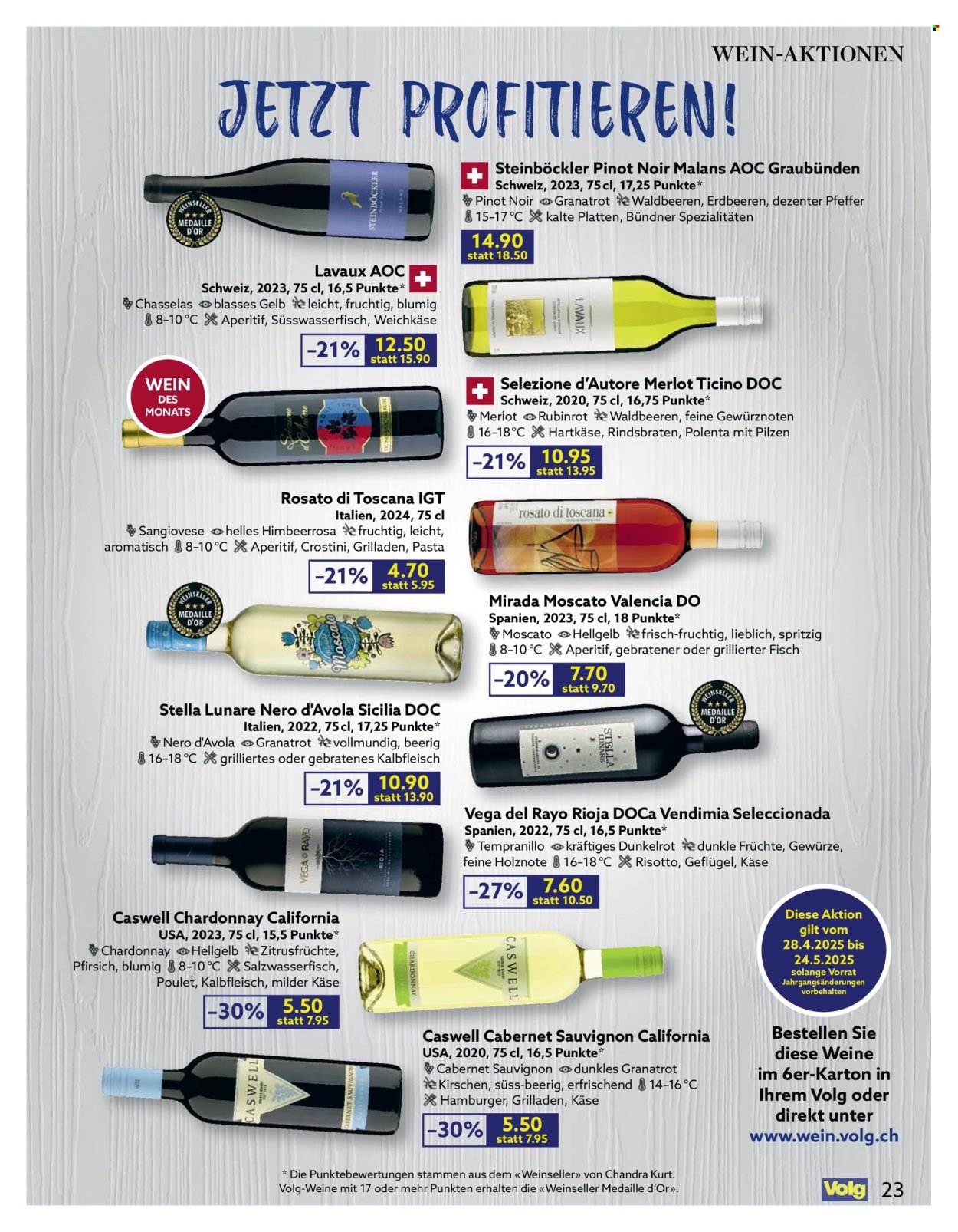 Catalogue Volg - 1.5.2025 - 31.5.2025. Page 23.