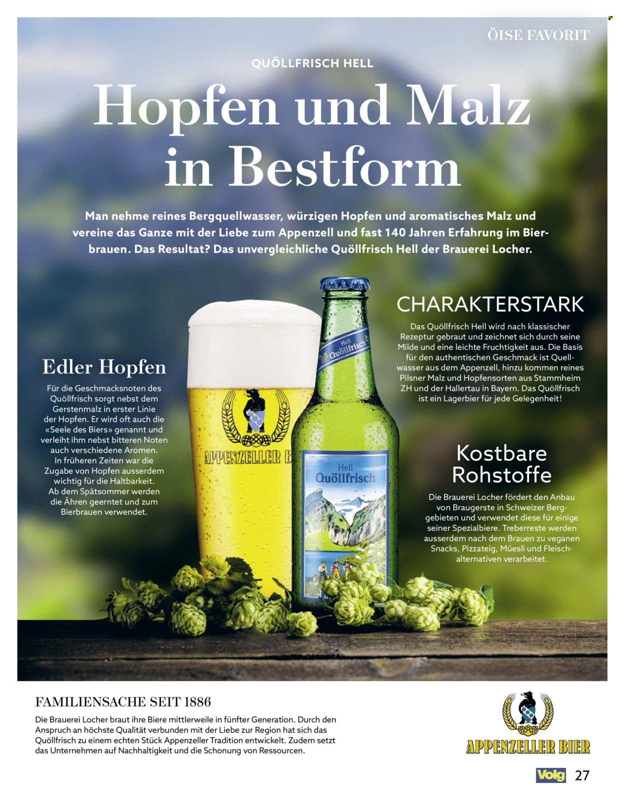 Catalogue Volg - 1.5.2025 - 31.5.2025. Page 27.