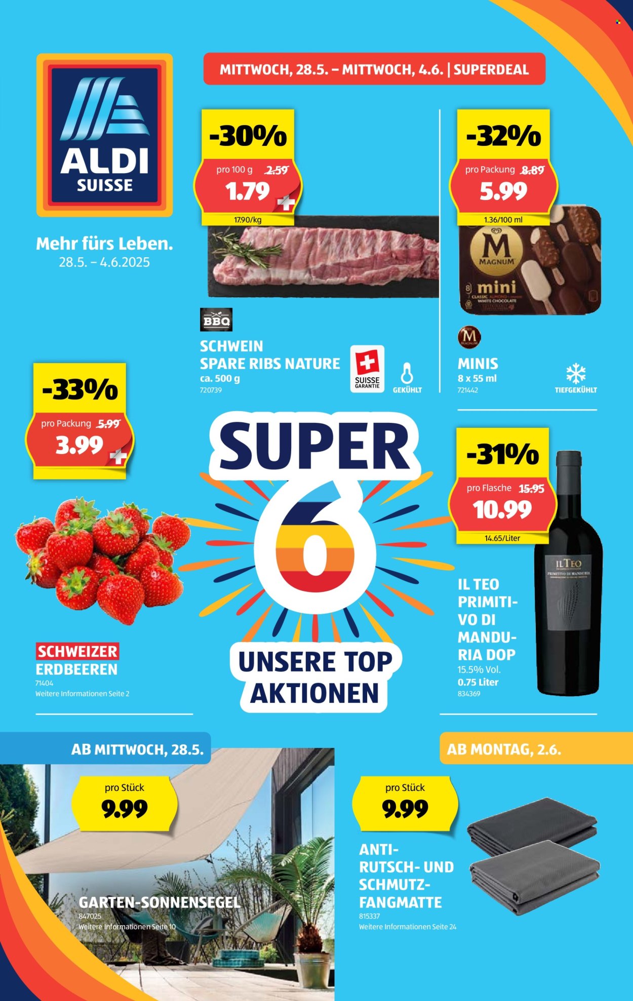 Catalogue Aldi - 28.5.2025 - 4.6.2025. Page 1.