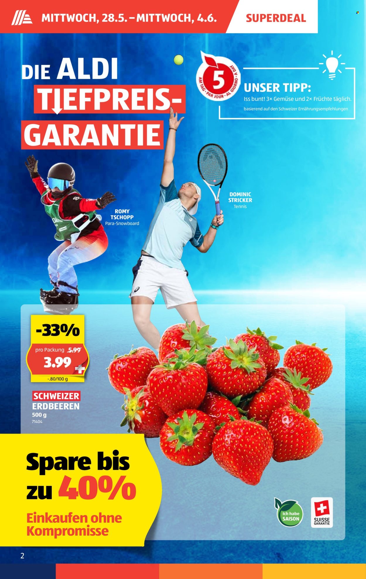 Catalogue Aldi - 28.5.2025 - 4.6.2025. Page 2.
