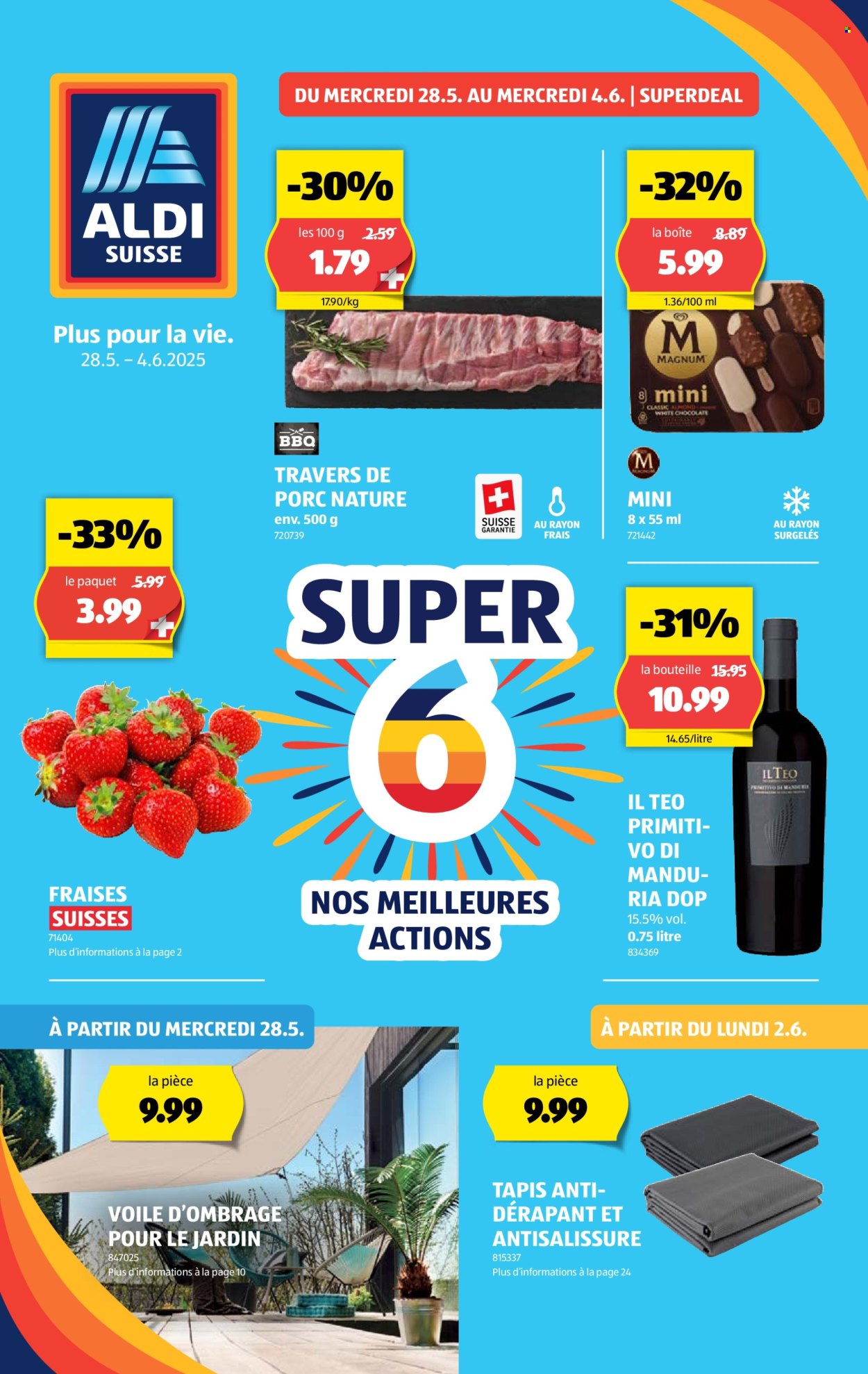 Catalogue Aldi - 28.5.2025 - 4.6.2025. Page 1.