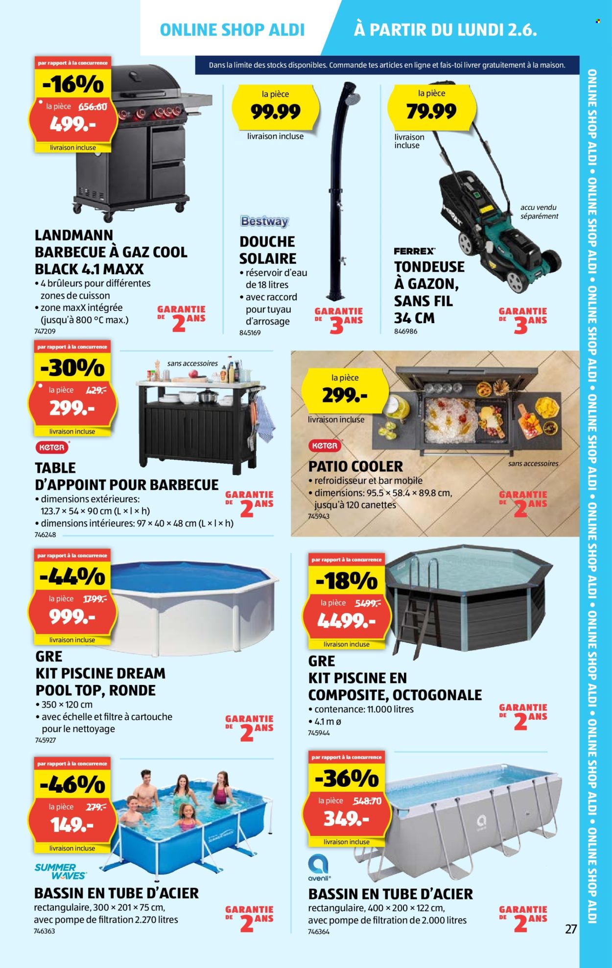 Catalogue Aldi - 28.5.2025 - 4.6.2025. Page 27.