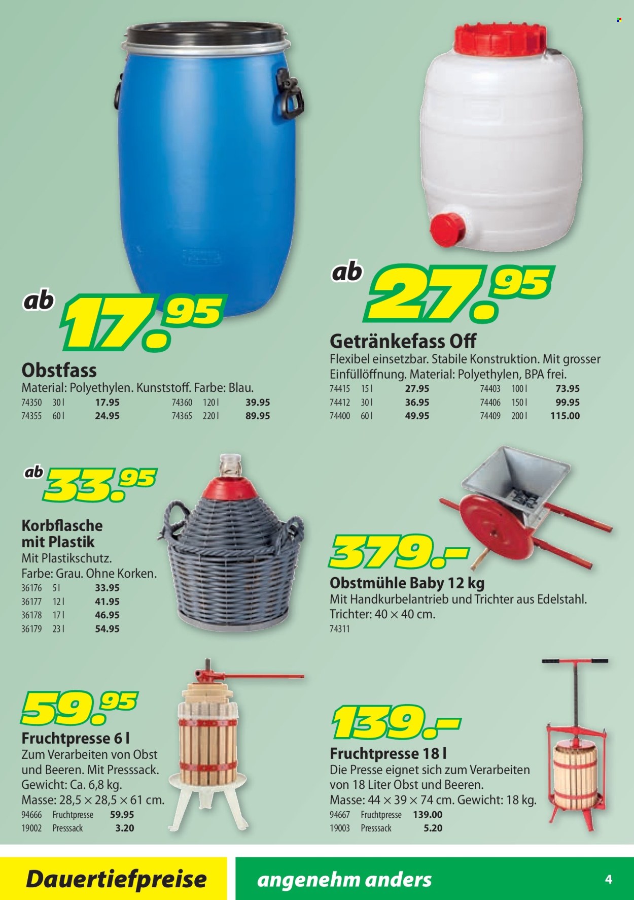 Catalogue Landi. Page 4. Page 4