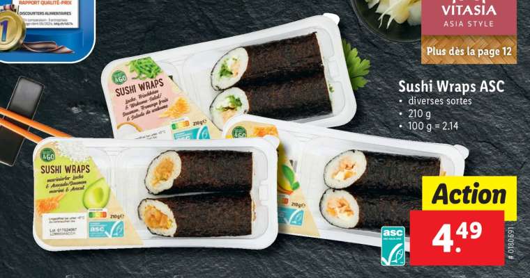 Sushi Wraps ASC