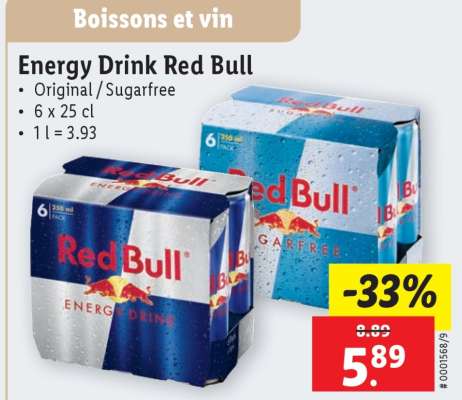 Energy Drink Red Bull