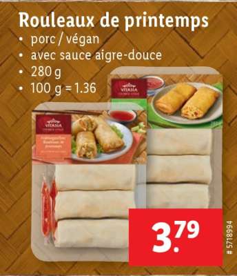 Rouleaux de printemps