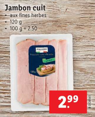 Jambon cuit