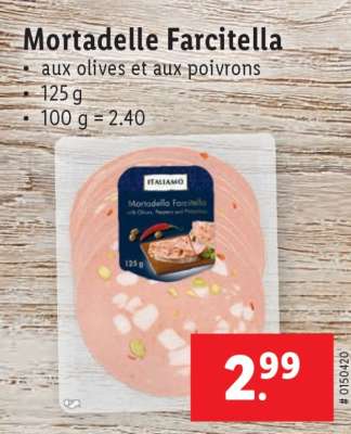 Mortadelle Farcitella