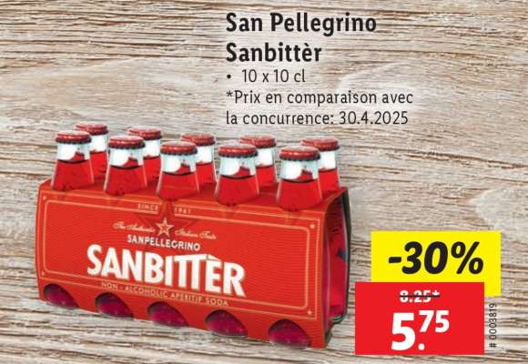 San Pellegrino Sanbittèr