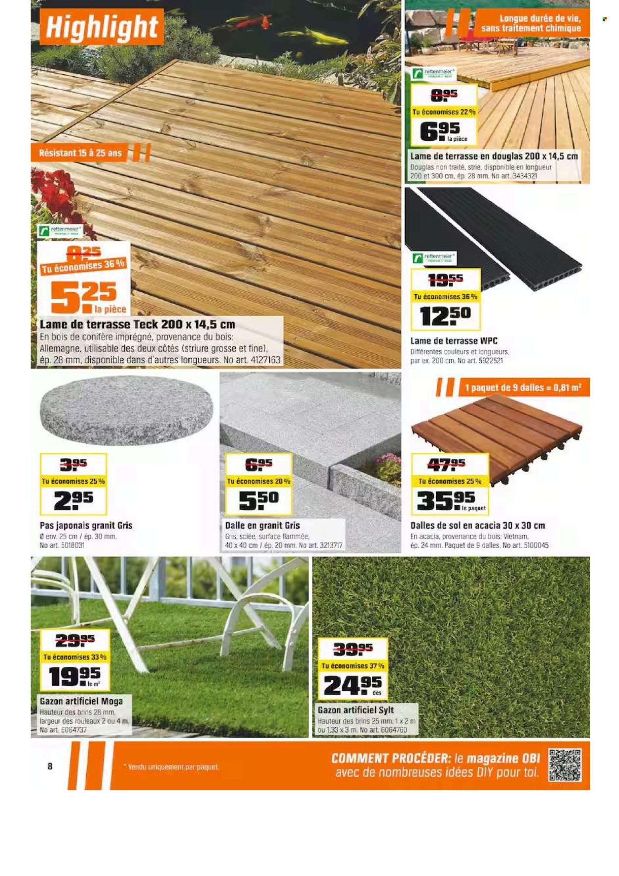 Catalogue OBI - 25.5.2025 - 14.6.2025. Page 8. Page 8