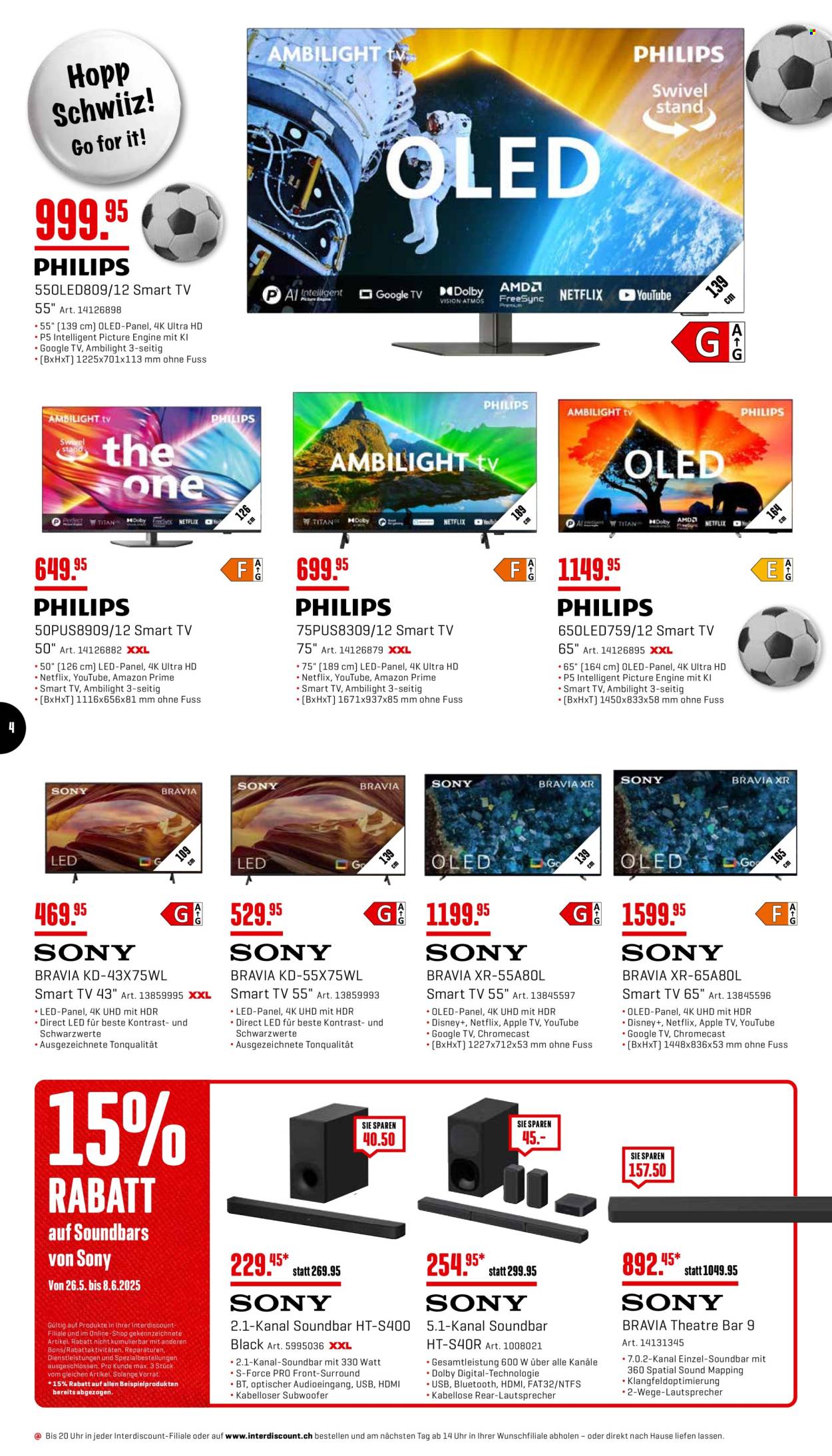 Catalogue Interdiscount - 26.5.2025 - 8.6.2025. Page 4. Page 4