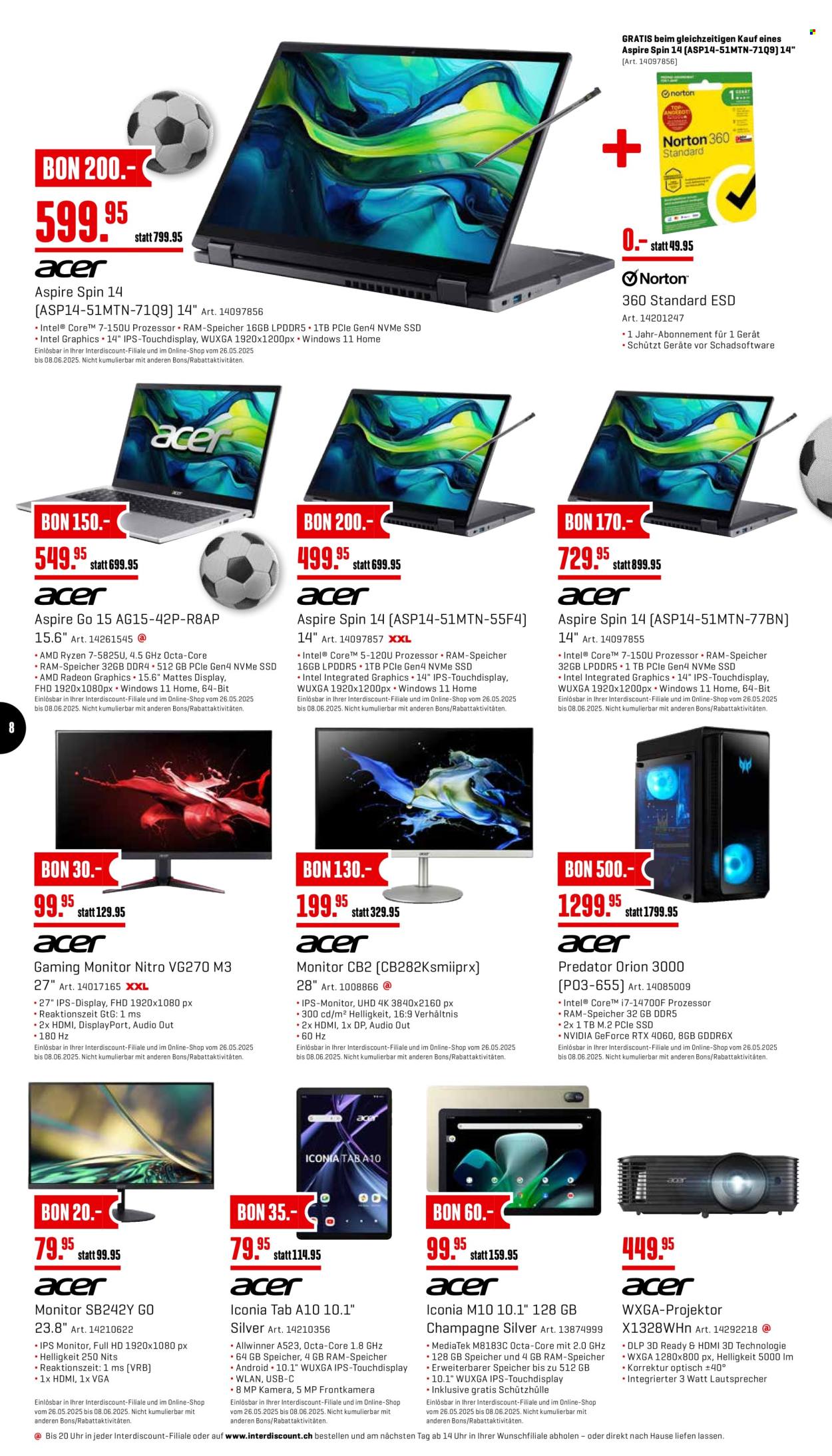 Catalogue Interdiscount - 26.5.2025 - 8.6.2025. Page 8. Page 8
